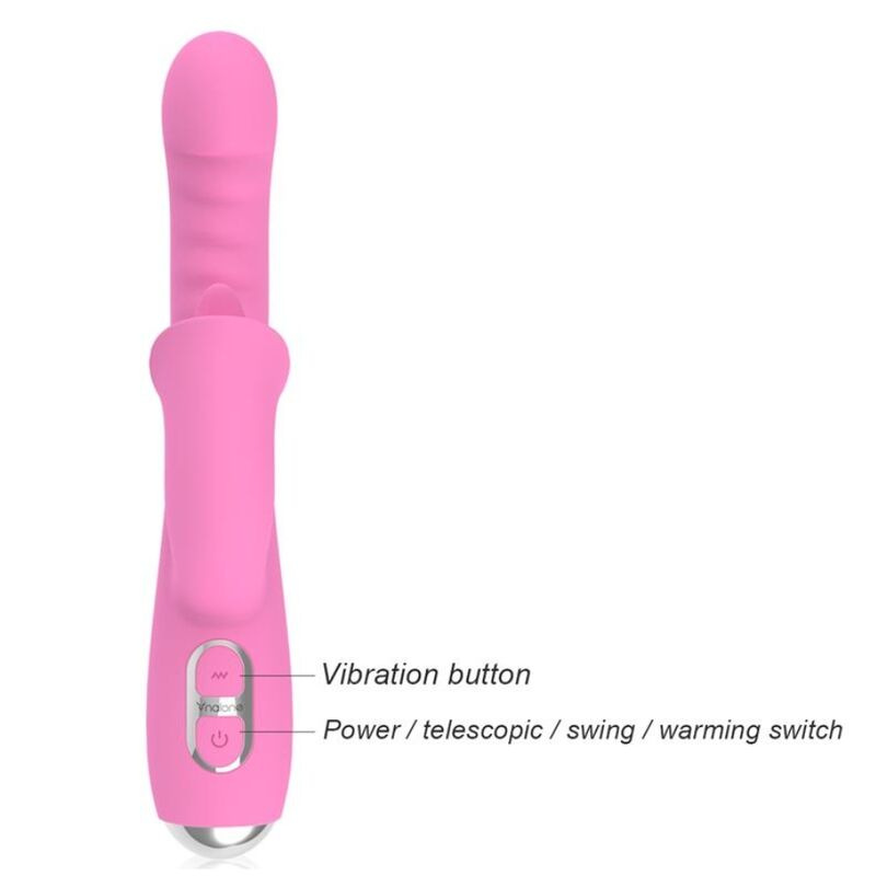Nalone - t-may rabbit vibrator with push and oscillating motion 6