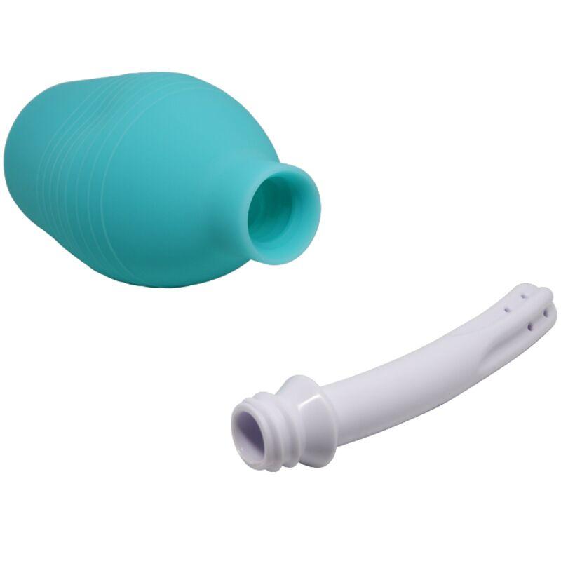 Mr Play - Anal Pear Blue Rubber Shower 3