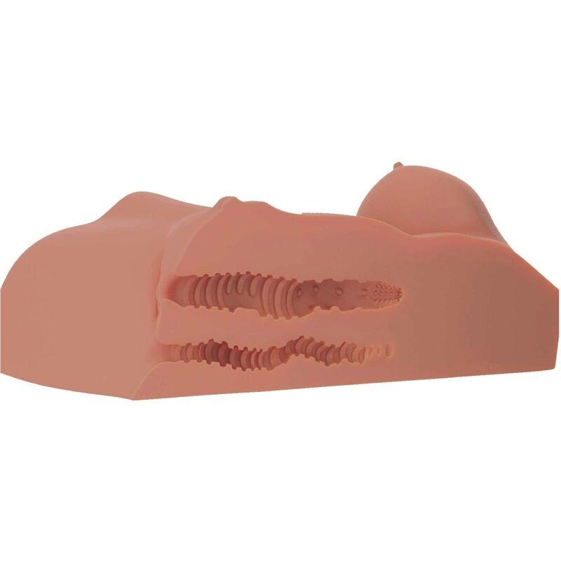 Pdx Plus - Female Masturbator Torso Double Entry Caramel 2