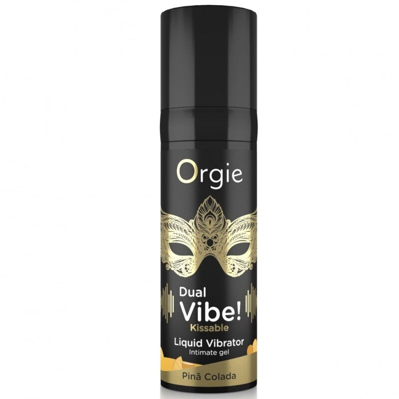 Orgie - dual vibe! piÑa colada kissable liquid vibrator 15 ml 1