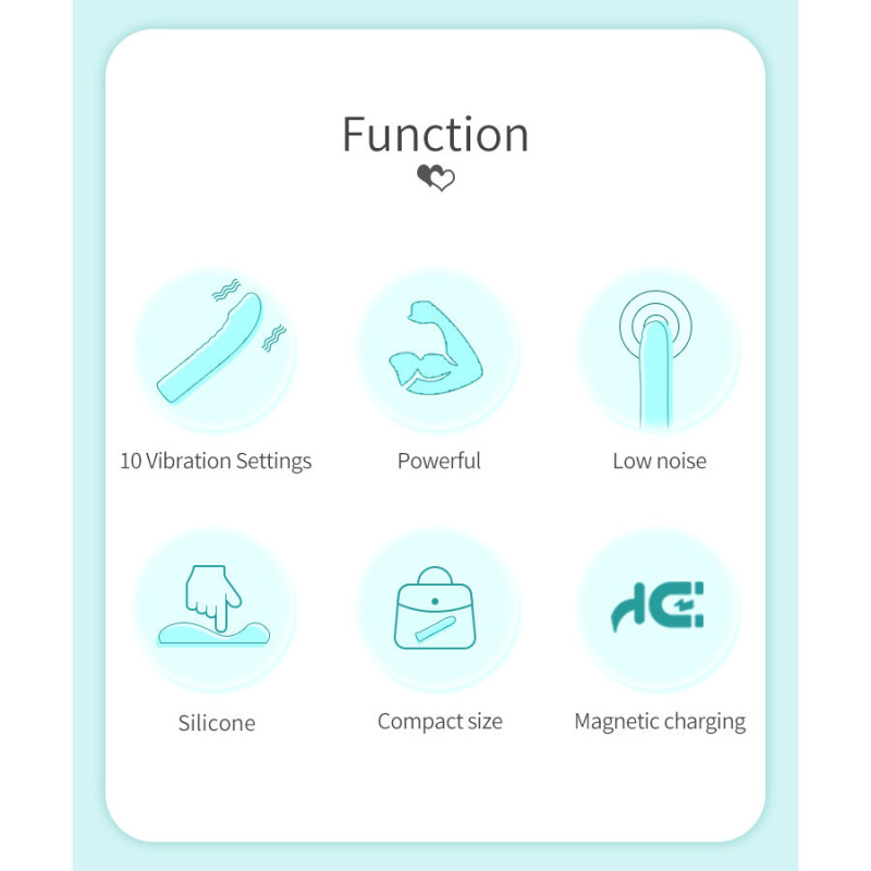 Pretty love - rylan g-spot blue vibrator 8