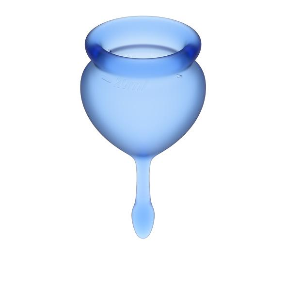 Satisfyer - Feel Good Menstrual Cup Set Dark Blue