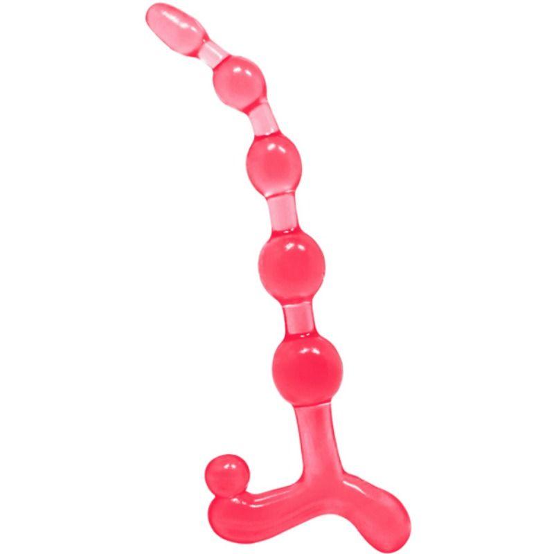 Baile - bendy twist red anal balls