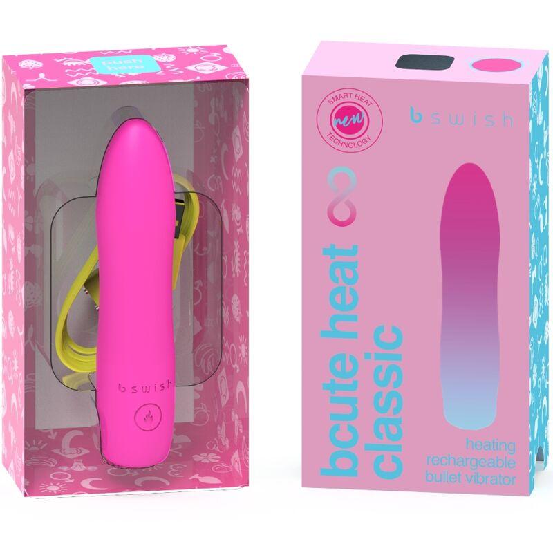 B swish - bcute infinite heat classic heatable vibrator pink 5