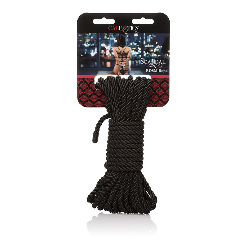 Calexotics - scandal black bdsm rope 10 m