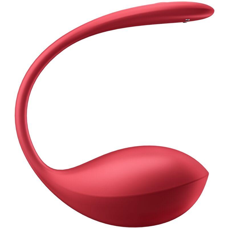 Satisfyer - Shiny Petal G Point Remote Control Stimulator Red Free App 1