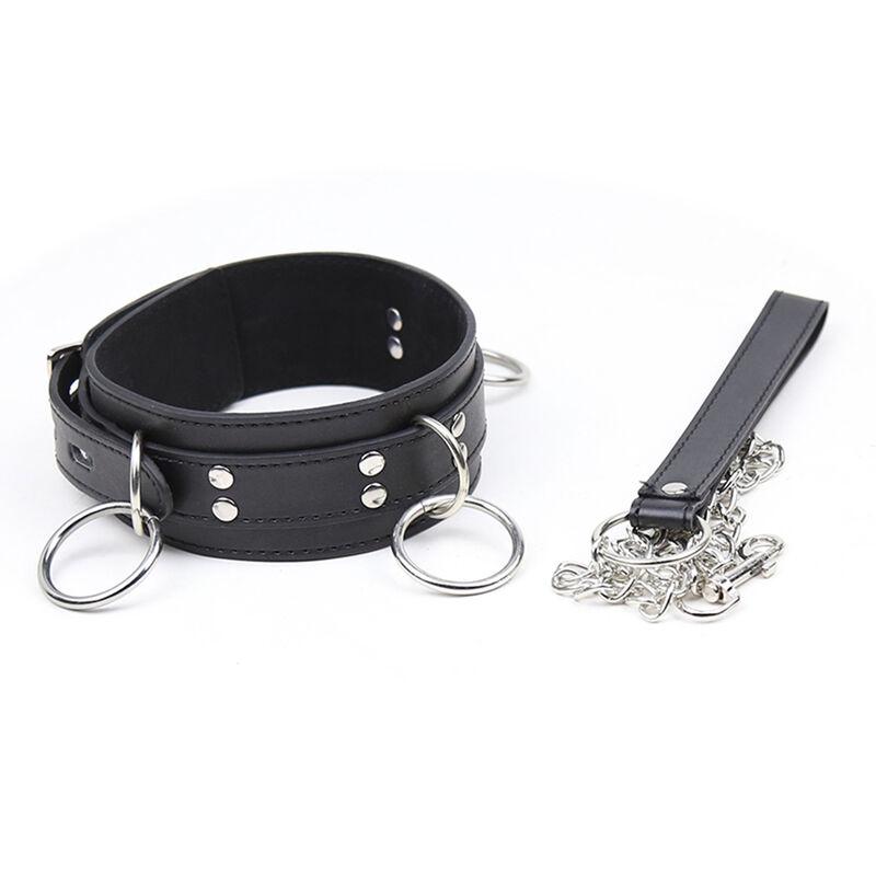Ohmama Fetish 3 Ring Slave Collar 3