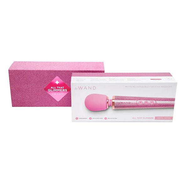 Le Wand - Petite All That Glimmers Rechargeable Vibrating Massager Pink