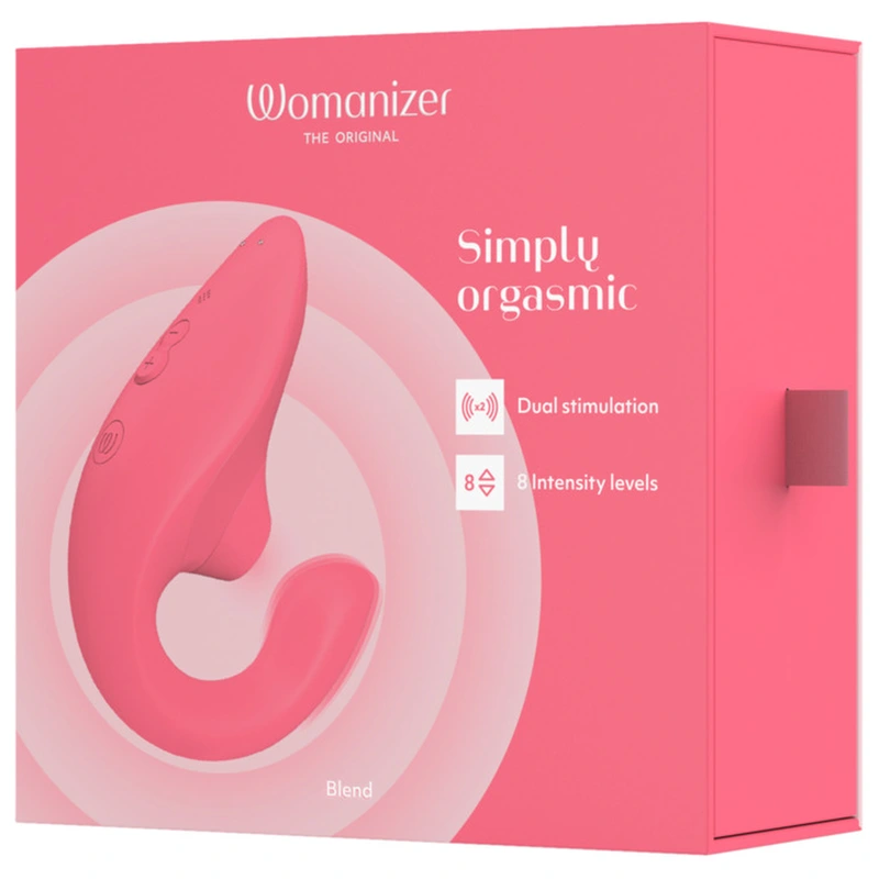 Womanizer - blend rabbit vibrator stimulator vibrant rose 12