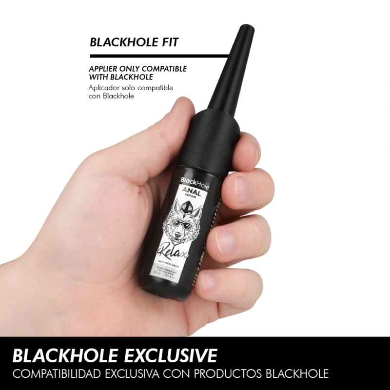 Black hole - anal lube applier s size 30 ml 2