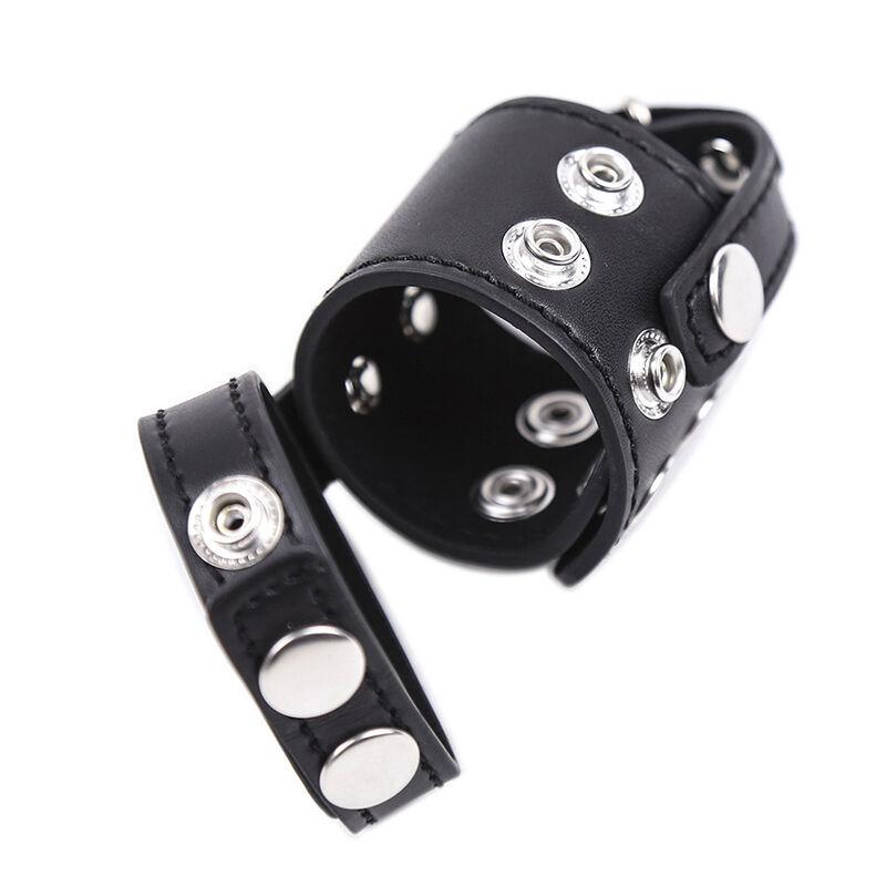 Ohmama Fetish Cock Cage With Ball Divide Strap 1