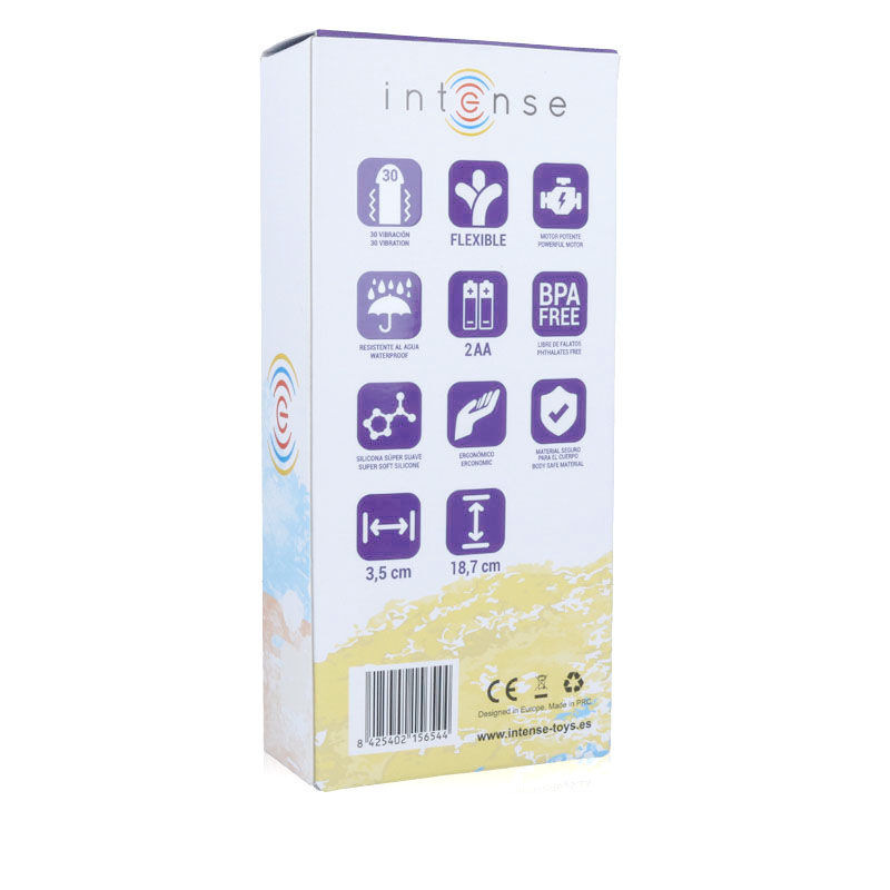 Intense - leo vibrator lilac silicon luxe 6
