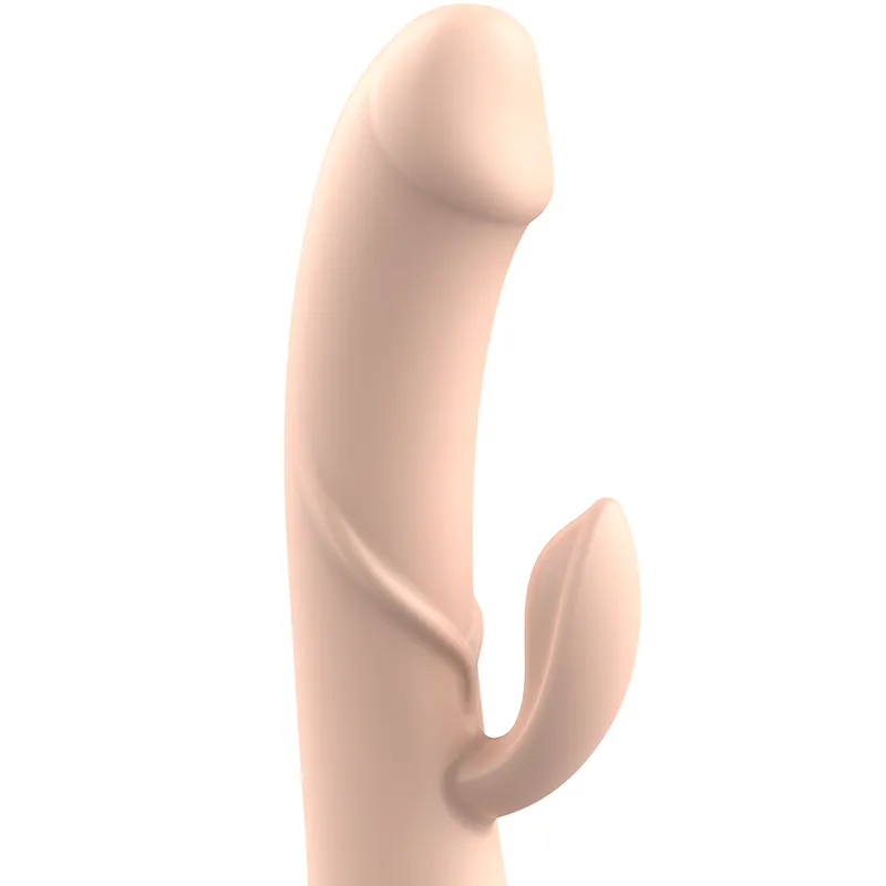 Intense Bruno Rechargeable Vibrator Flesh Heat Function 2