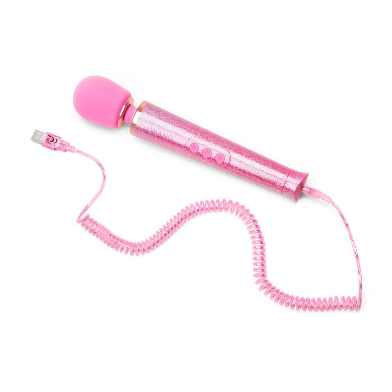 Le Wand - Petite All That Glimmers Rechargeable Vibrating Massager Pink