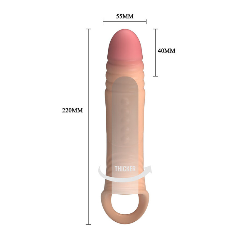 Pretty love - penis sleeve with integrated vibration 7