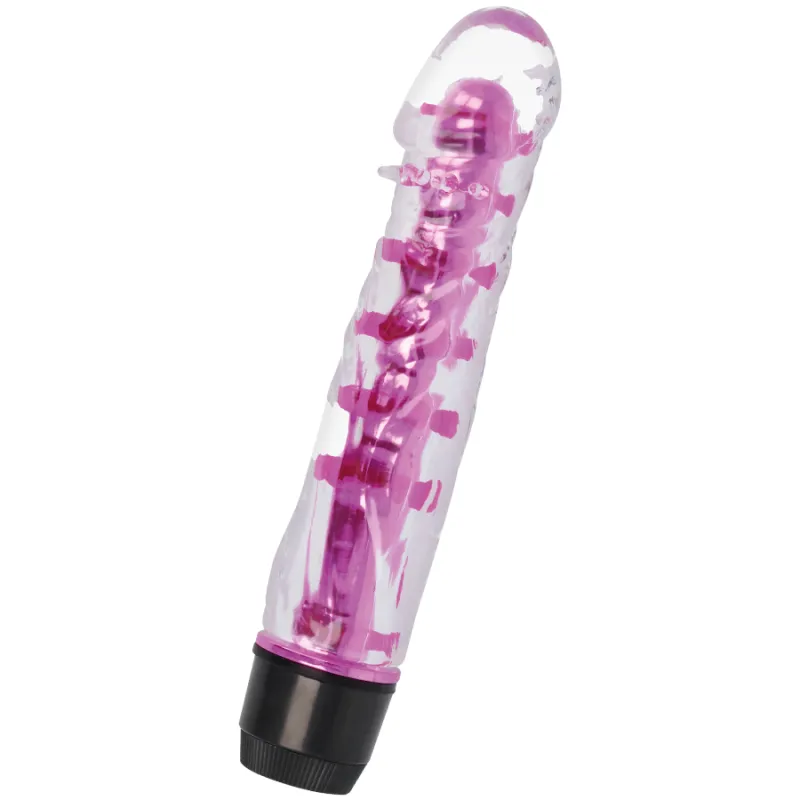 Glossy Lenny Vibrator Pink 2