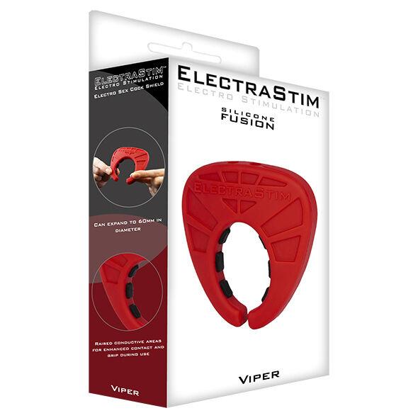 Electrastim  Silicone Fusion Viper Cock Shield 1
