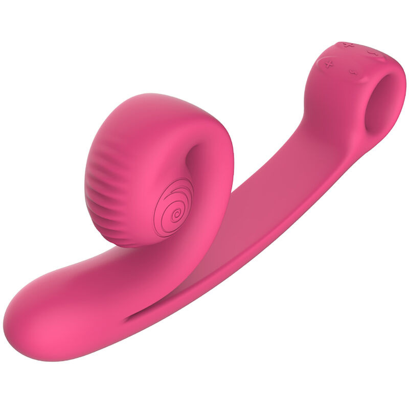 Snail vibe - curve vibrator pink