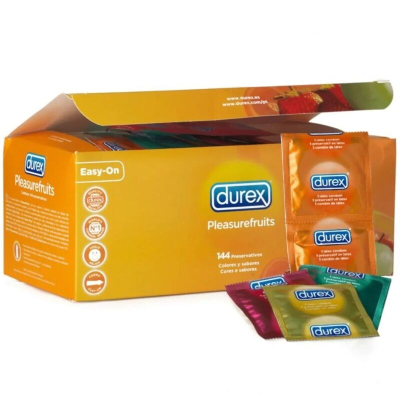 Durex - saboreame ovocné príchute kondómy 144 ks