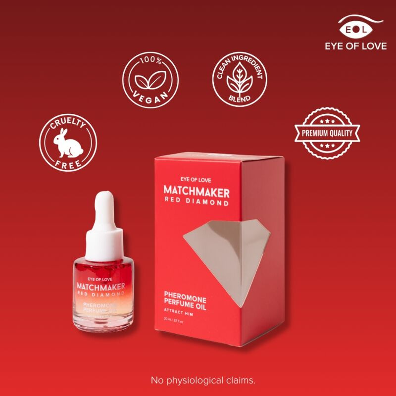 Eye of love - matchmaker red diamond pheromone perfume oil 20 ml 1
