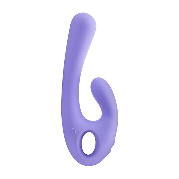 Nomi Tang - Flex Bi Bendable Dual Stimulation Vibrator Purple