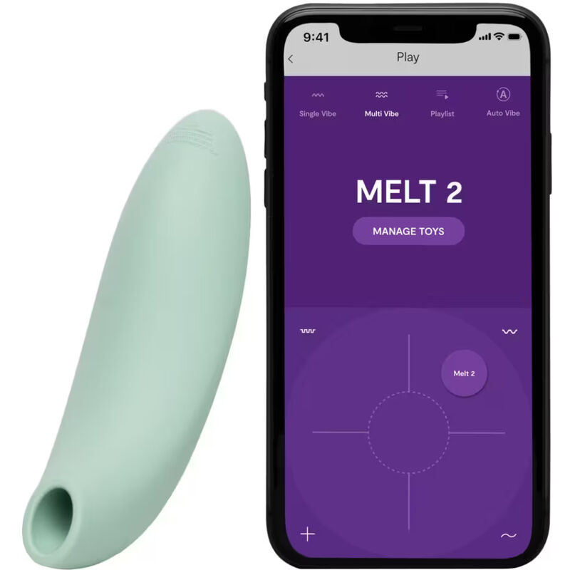 We-vibe - melt 2 air-pulse clitoral stimulator sage 10