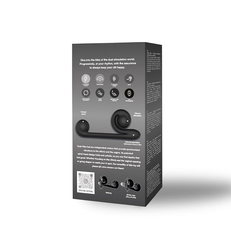 Snail Vibe - Vibrator Black 2
