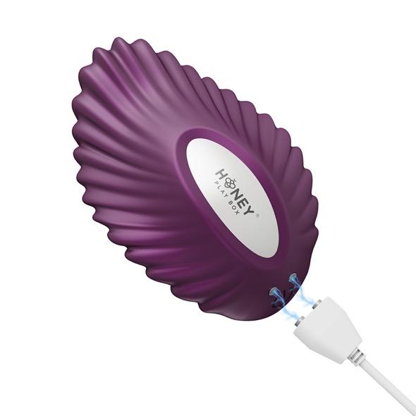 Honeyplaybox - Pearl App-Controlled Magnetic Panty Vibrator Purple