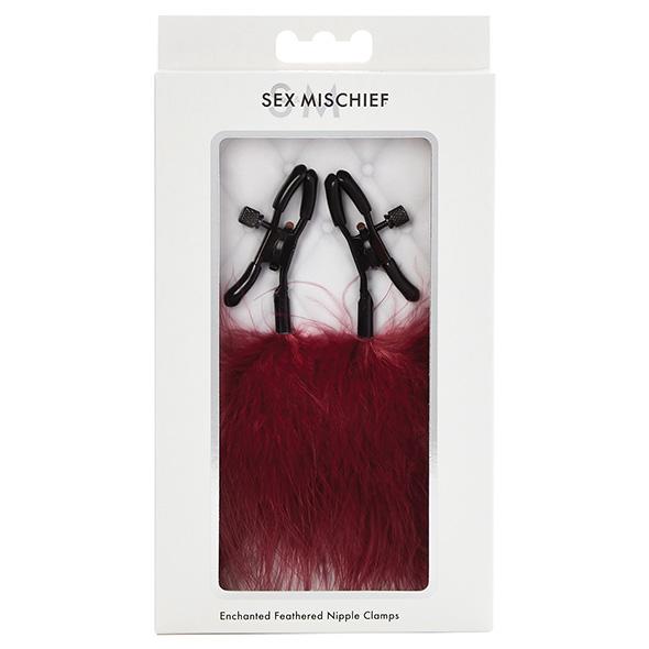 Sportsheets - Sex & Mischief Enchanted Feather Nipple Clamps 3