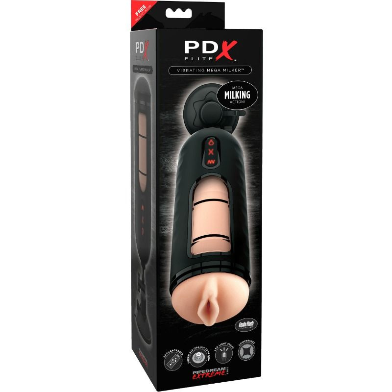 Pdx elite - vibrating mega milker