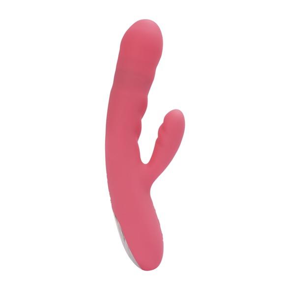 Svakom - Avery Powerful Thrusting Vibrator Strawberry Pink