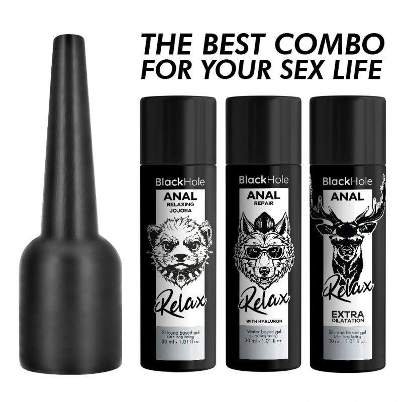 Black hole - anal lube applier s size 30 ml 6