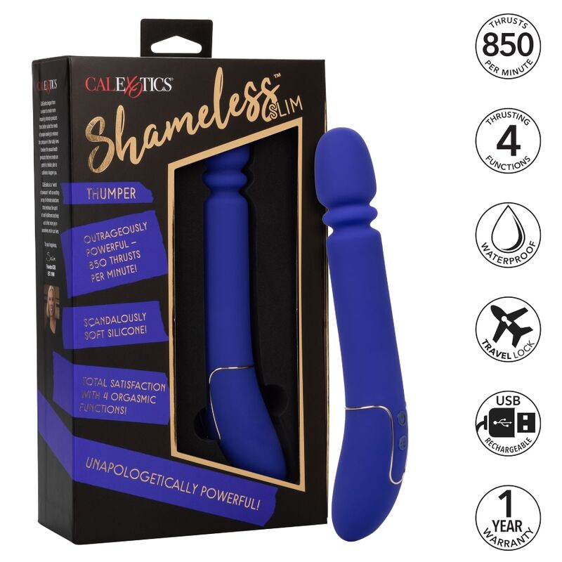 Calexotics - shameless slim thumper - blue 8