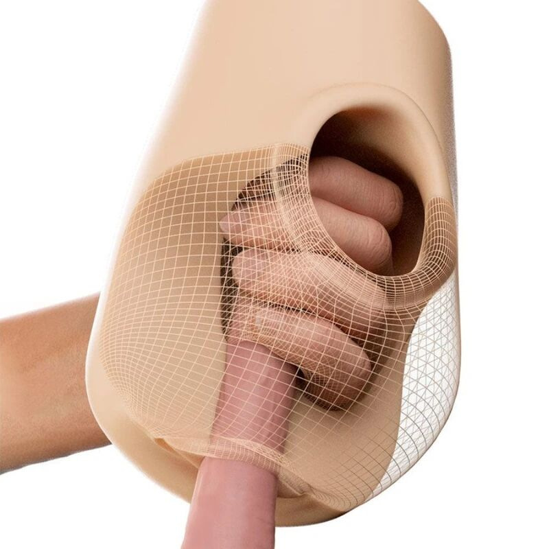 Pdx plus - realistic vagina pussy pounder squeeze stroker 18 cm 3