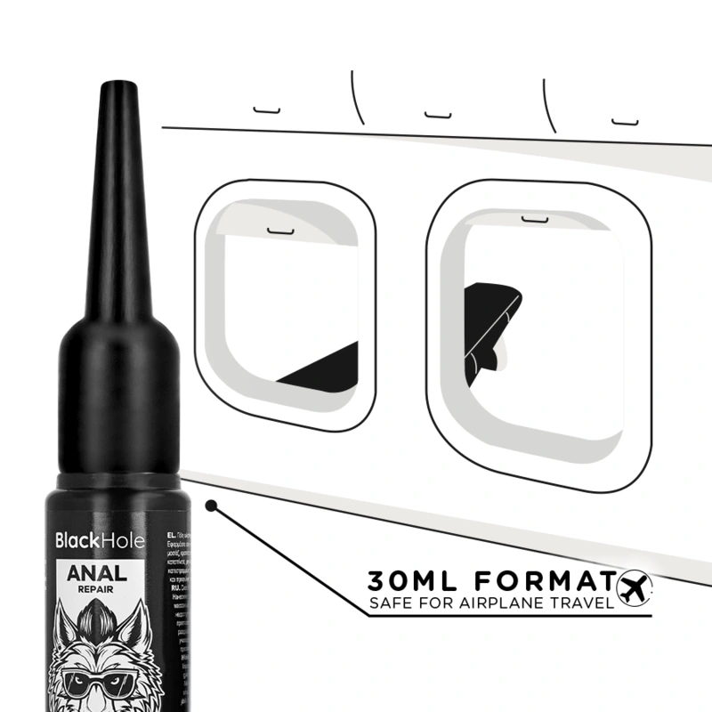 Black hole - anal lube applier s size 30 ml 4