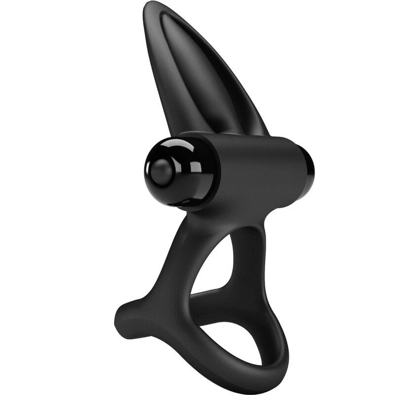 Pretty Love - Vibrating Ring 10 Vibrations Black Silicone 2