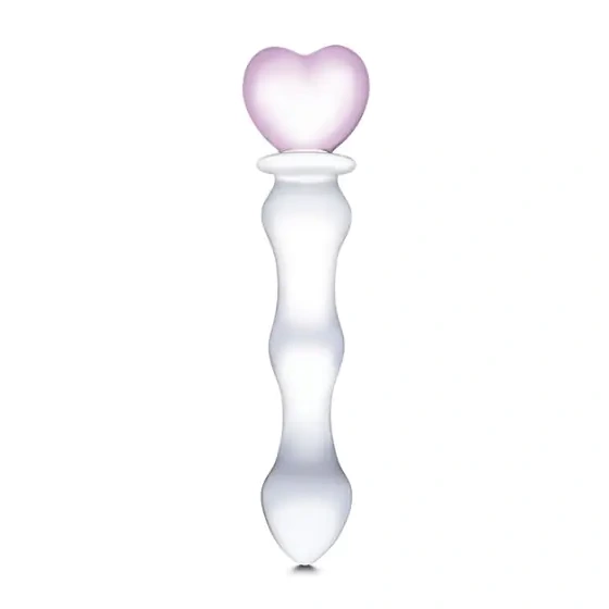 Glas - Sweetheart Glass Dildo - Sklenené Dildo