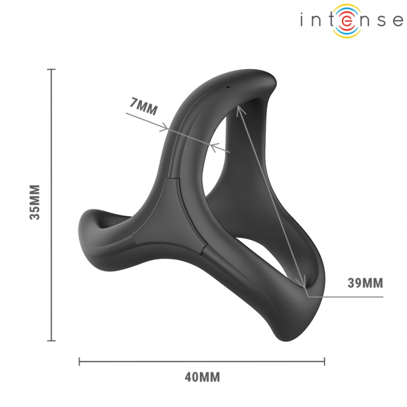 Intense - alfie adjustable triple penis ring model 6 5