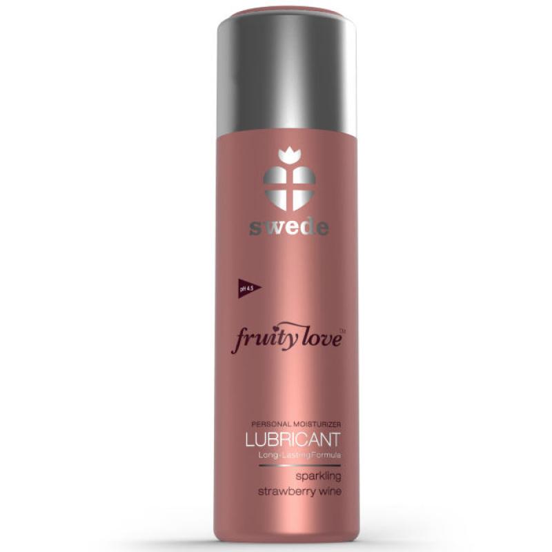 Swede -Fruity Love Lubricant Sparkling Strawberry Wine 100 M 1
