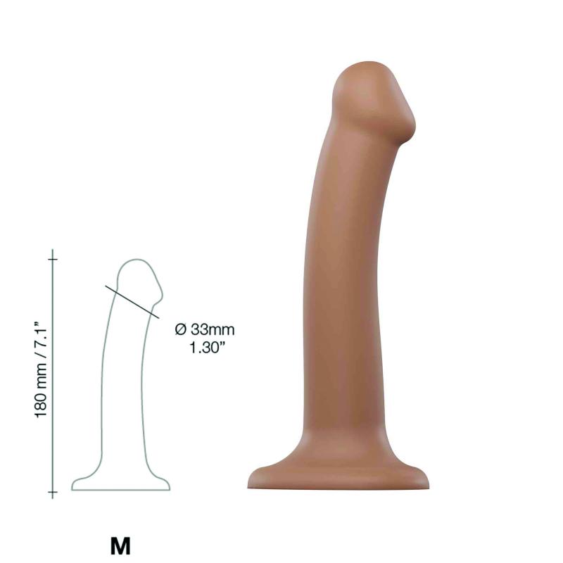 Strap-On-Me - Semi-Realistic Dual Density Bendable Dildo Car 10