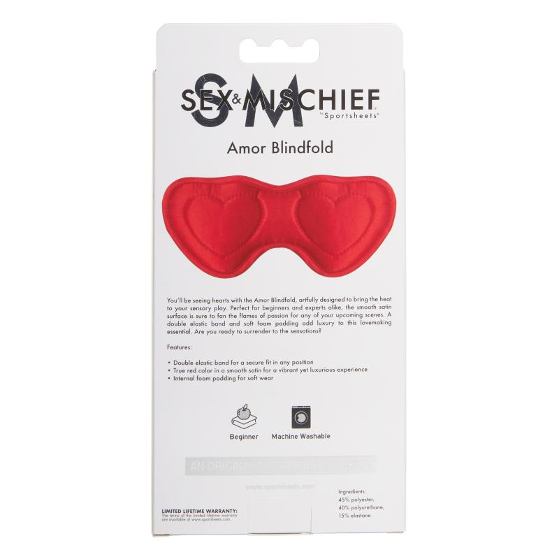 Sportsheets - Sex & Mischief Amor Blindfold 1