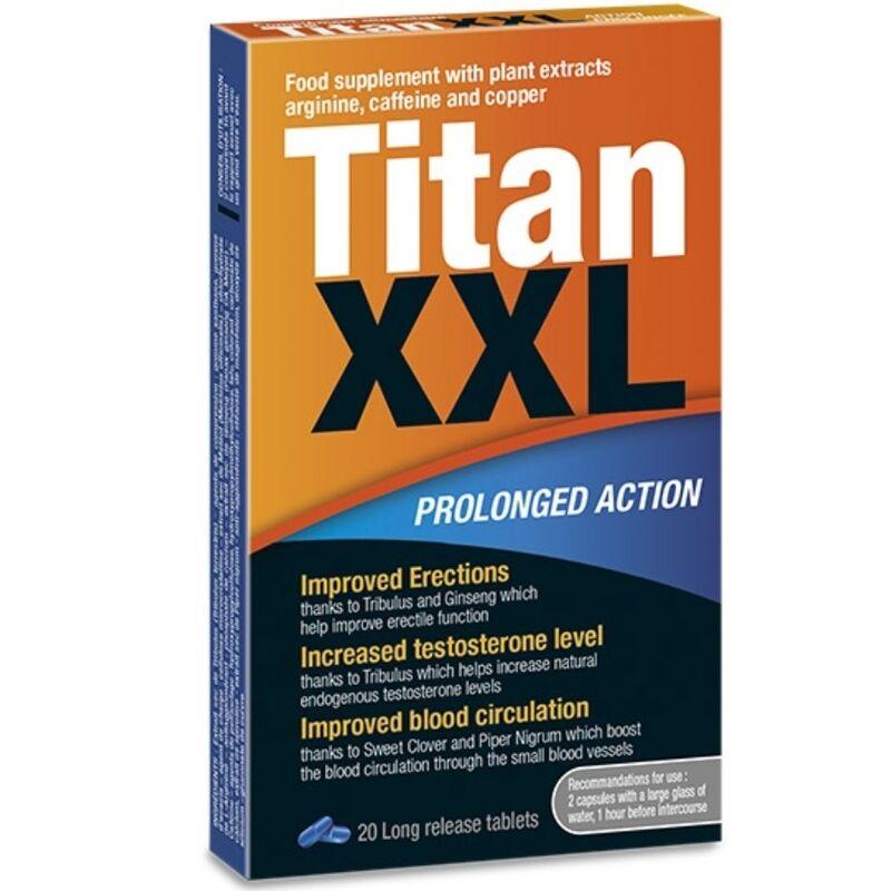 Titan Xxl Prolonged Action 20 Caps