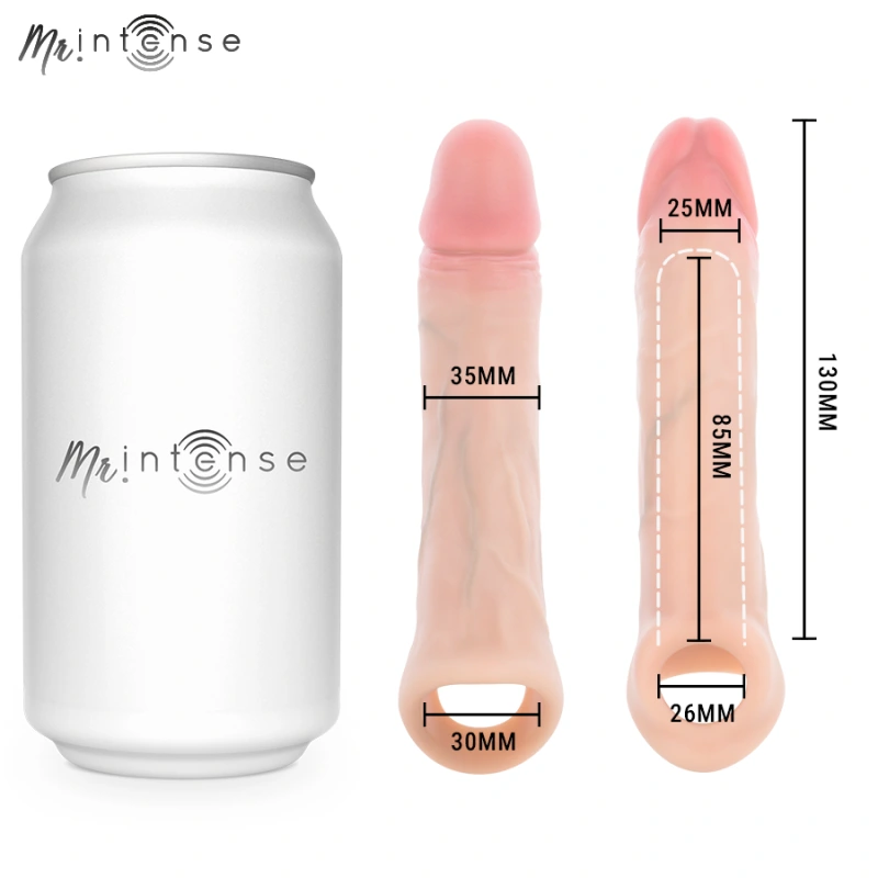 Mr intense - simon s silicone penis cover 13 cm -Ø- 4 cm 3