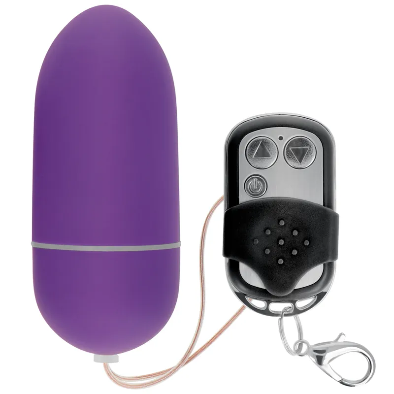 Online Remote Control Vibrating Egg L - Purple 2