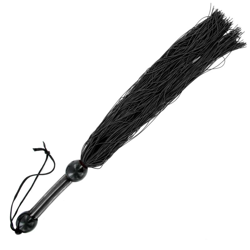 Sportsheets - Large Rubber Whip Black 3