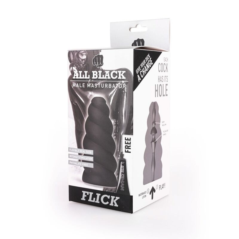All black - masturbator flick 1