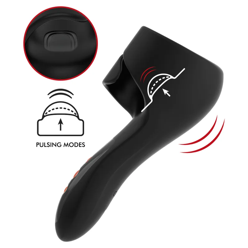 Jamyjob Pulsar Wand Vibration And Pulsation Modes - Masturbátor