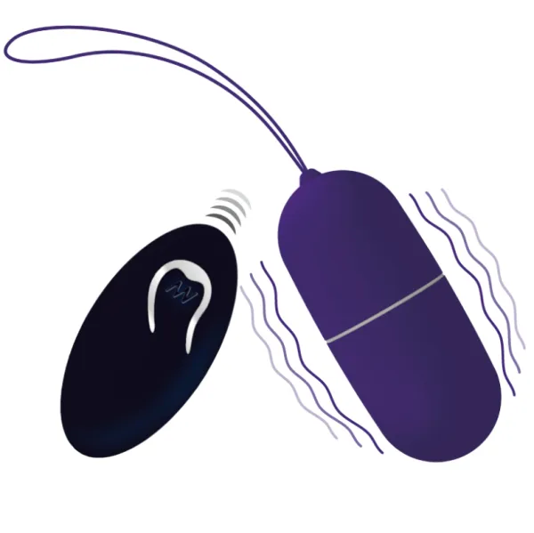 Intense Flippy I Vibrating Egg With Remote Control Purple 1