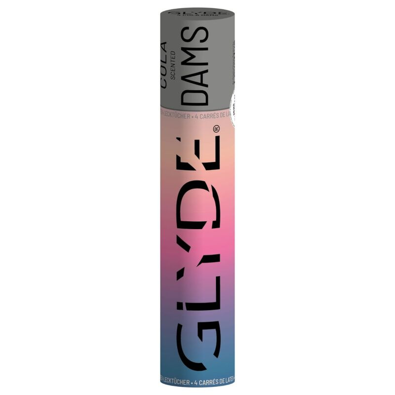 SHEER GLYDE - dams laminas latexový kondóm na orálny sex 1