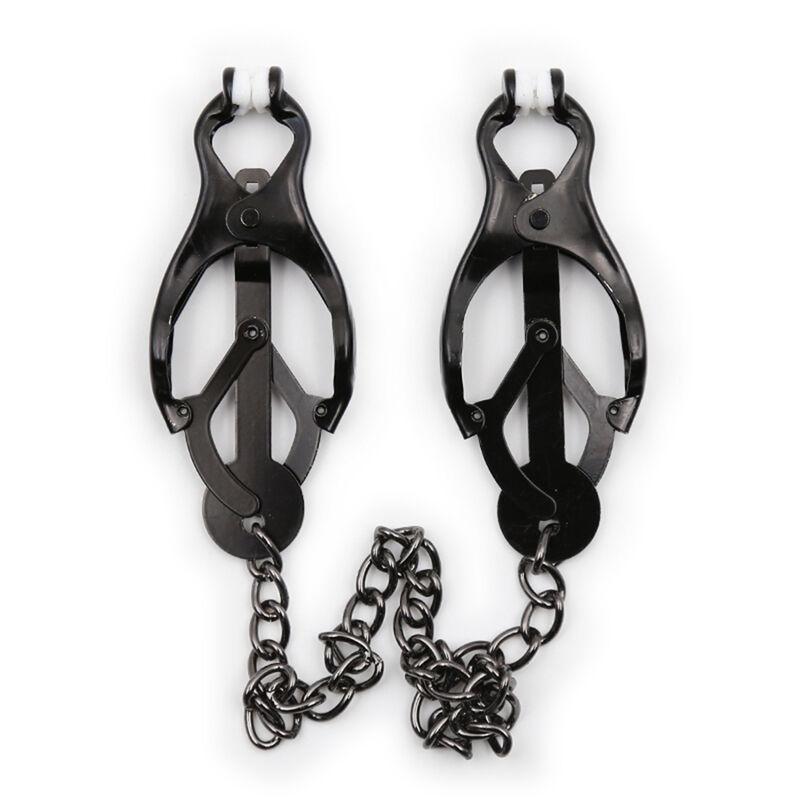 Ohmama Dark Chain Japanese Nipple Clamps 3